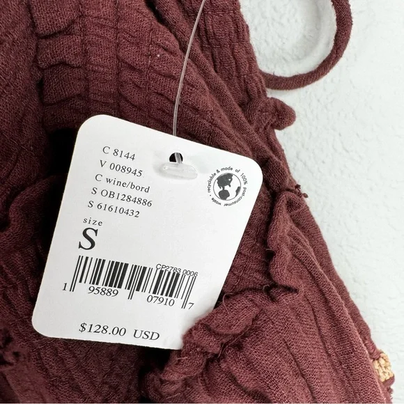 Free People Endless Summer Heat Haze Smocked Triangle Maxi Dress - Picture 5 of 9